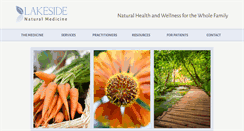 Desktop Screenshot of lakesidenaturalmedicine.com