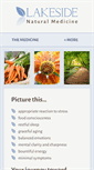 Mobile Screenshot of lakesidenaturalmedicine.com